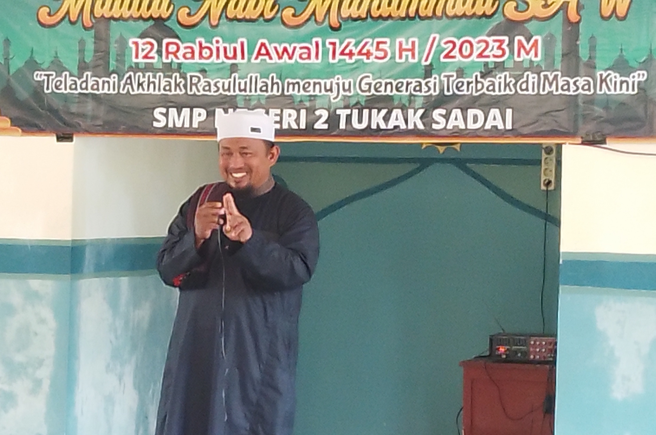 Tausiahnya Yang Dilakukan Ust Irwan Sambasong, S.Pd.I., SH